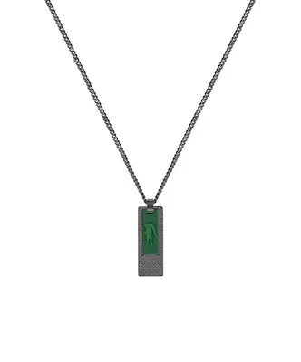 Lacoste Collana In Acciaio Da Uomo Set&Match 2040096