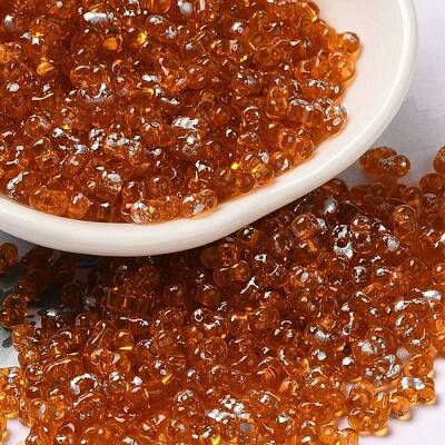 Spray Painted Glass Seed Beads