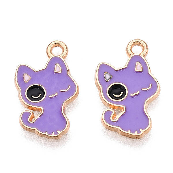 Alloy Enamel Pendants