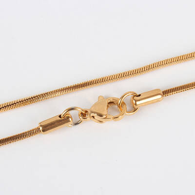 304 Stainless Steel Snake Chain Necklace Making