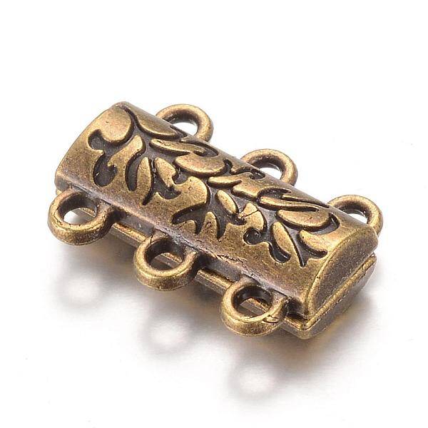 Alloy Magnetic Clasps with Loops
