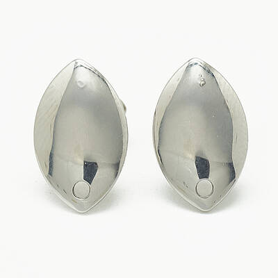 Non-Tarnish 304 Stainless Steel Stud Earring Findings