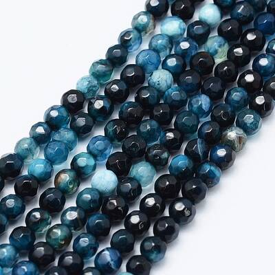 Natural Agate Beads Strands