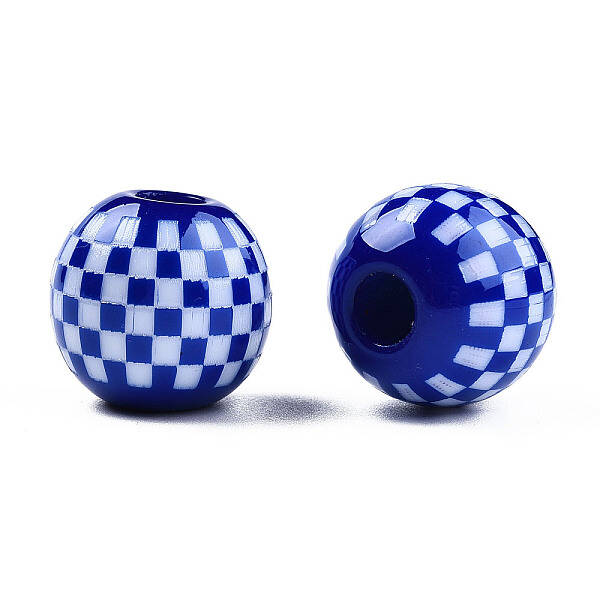 Opaque Resin European Beads