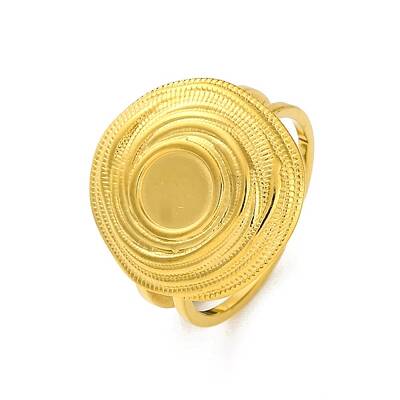 Ion Plating(IP) 304 Stainless Steel Finger Ring