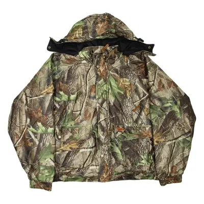WOOLRICH Realtree Mens Jacket Green Hooded XL