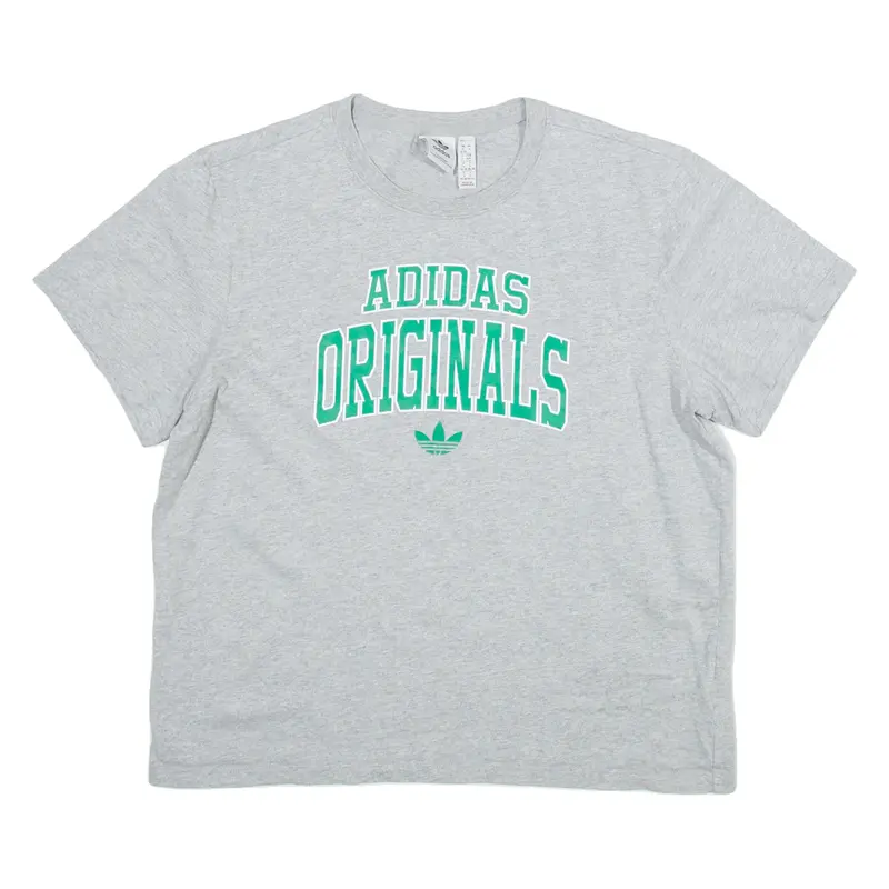 ADIDAS Girls T-Shirt Grey S