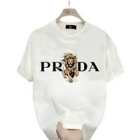 Men'S 100% Cotton Short Sleeve T-Shirt,Ideal For Casual Looks,Cartoon Print Crewneck Regular Fit Casual T Shirt Tops,Cool Gra...