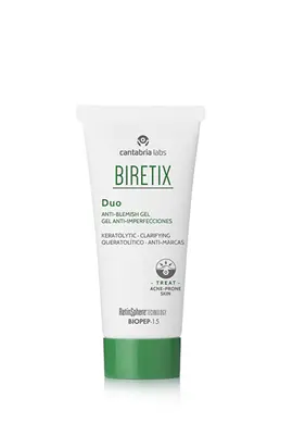Biretix Gel for acne skin Duo (Anti-stain) 30 ml