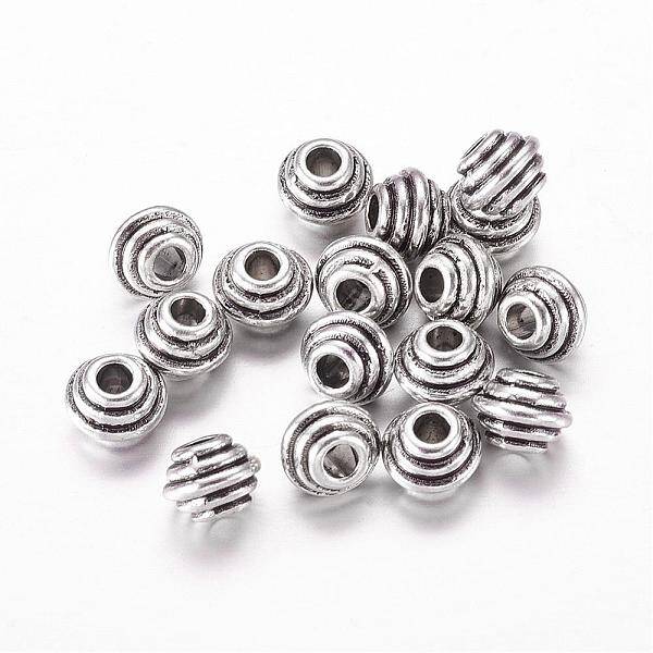 Tibetan Style Alloy Spacer Beads