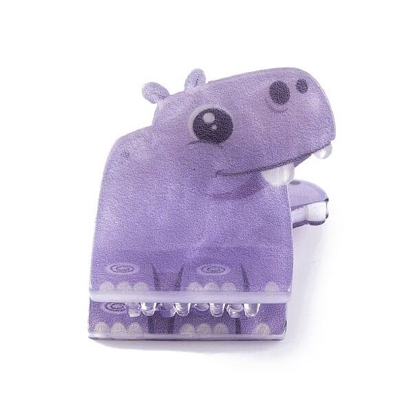 Cute Mini Animal Acrylic Claw Hair Clips