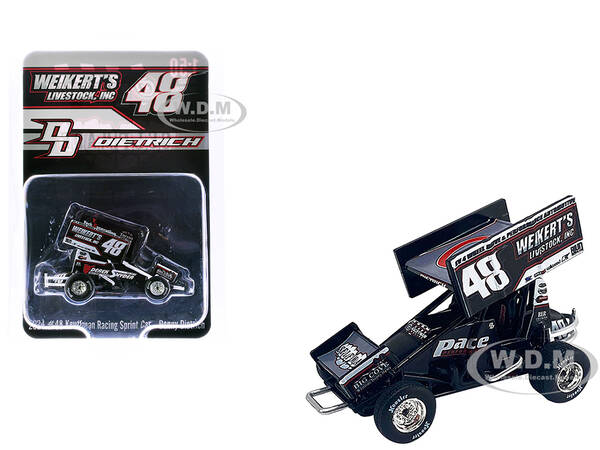 Winged Sprint Car 48 Danny Dietrich \