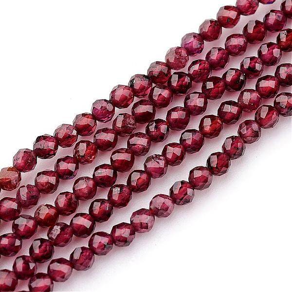 Natural Garnet Beads Strands