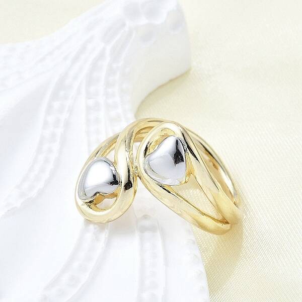 Brass Cuff Rings for Women