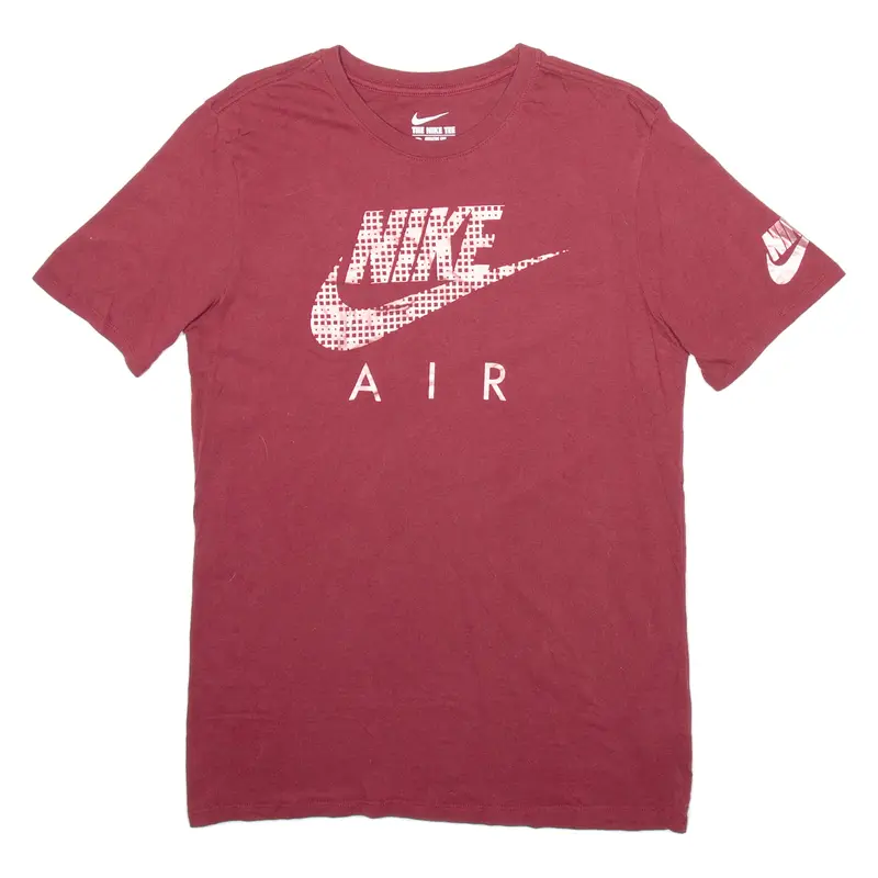NIKE Mens T-Shirt Red M