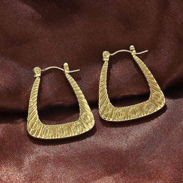 304 Stainless Steel Hoop Earrings for Women