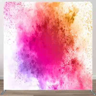 Aperturee Art Rainbow Color Rendering Backdrop Cover For Party - Aperturee