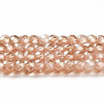 Cubic Zirconia Bead Strands