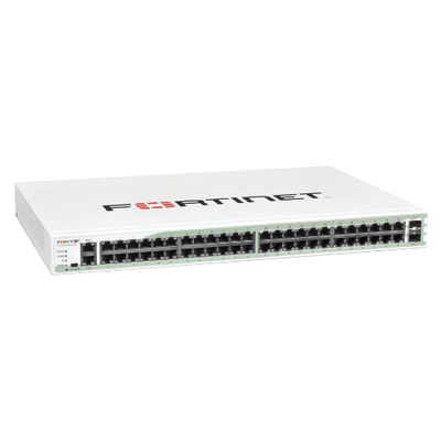 Fortinet FG-94D-POE | FortiGate 98D Series FG-90D-POE 24 x Ports PoE 10/100Base-TX + 24 x Ports 1GbE RJ-45 + 2 x Slots SFP DM...