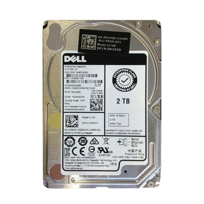0H194D Dell 2TB 12Gb/s SAS 7200 2.5-inch 128MB Hard Drive
