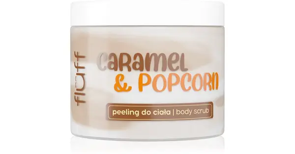 Fluff Caramel & Popcorn Body Scrub 160ml