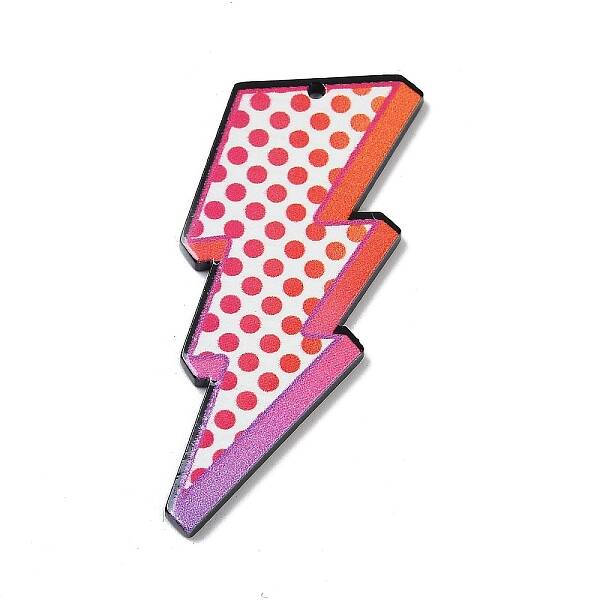 Double-side Printed Opaque Acrylic Pendants