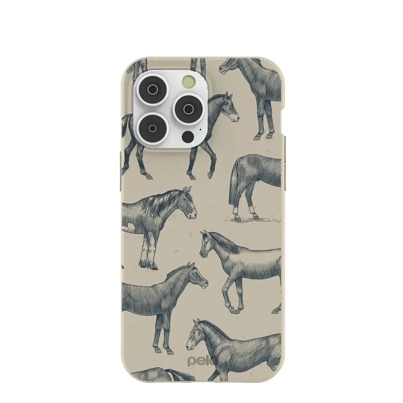 London Fog Vintage Gallop iPhone 14 Pro Max Case