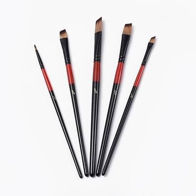 Wooden Paint Brushes Pens Sets