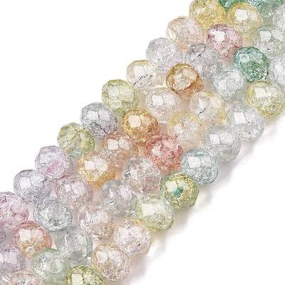 Transparent Glass Beads Strands
