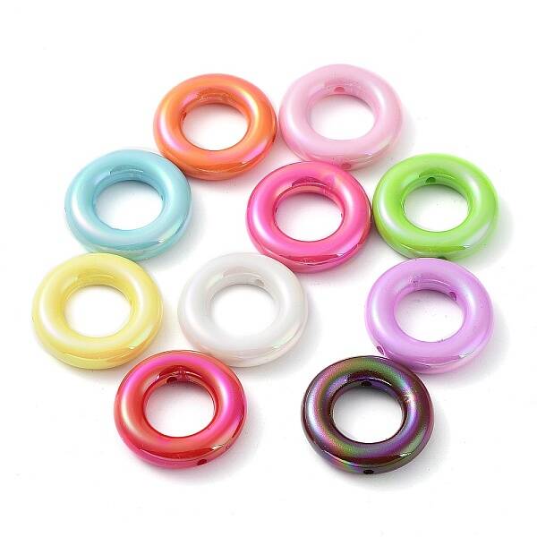 UV Plating Opaque Acrylic Beads