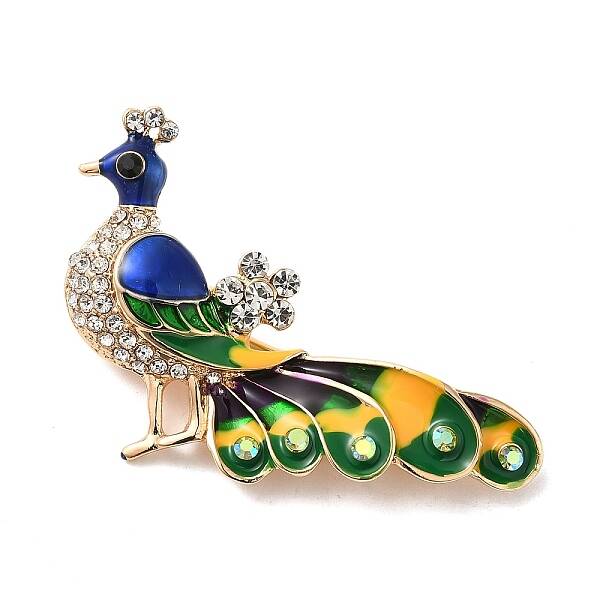 Alloy Crystal Rhinestone Brooch
