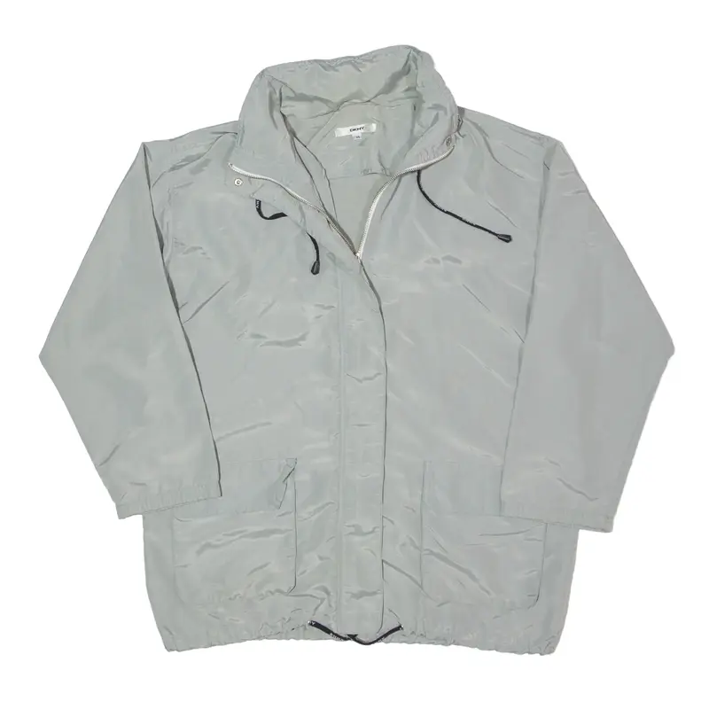 DKNY Lightweight Jacket Grey Womens L
