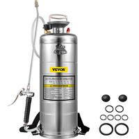 VEVOR 3.5Gal Stainless Steel Sprayer,l Set with 20\\\