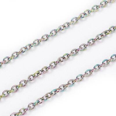 Ion Plating(IP) 304 Stainless Steel Cable Chains