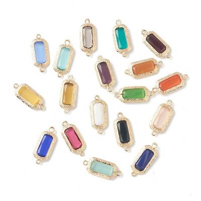 Mixed Gemstone Links Connectors