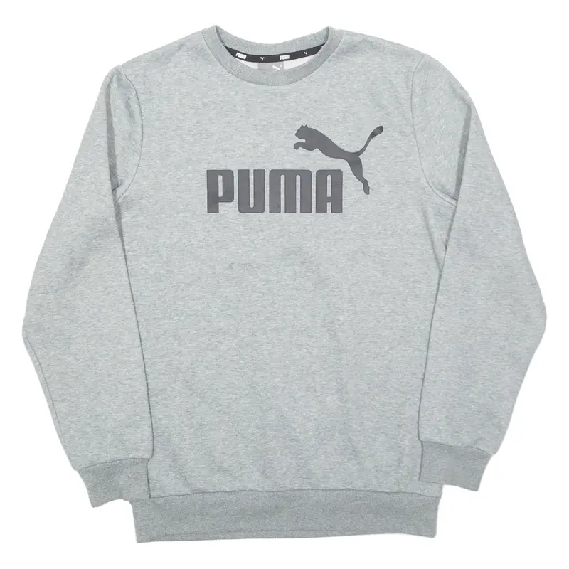 PUMA Mens Sweatshirt Grey S