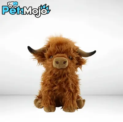 Highland cow plush toy, Highland cow stuffed animal toy, cute summer ornaments sofa decoration, kreeptures plushies toy, comp...