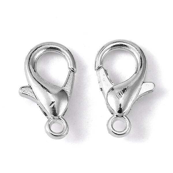 Zinc Alloy Lobster Claw Clasps