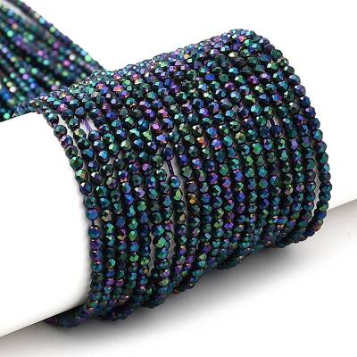 Electroplate Glass Beads Strands