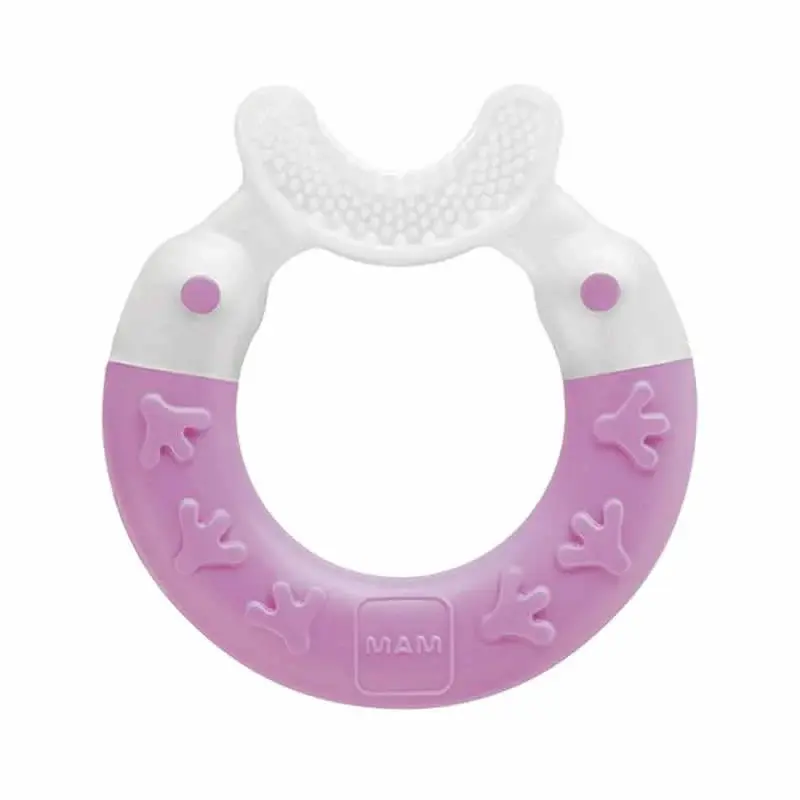 Mam pink teething ring