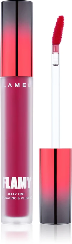 Lamel Flamy Jelly Moisturizing Lip Gloss Tint Color №401 3 Ml