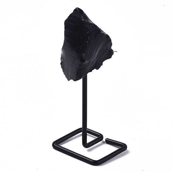 Natural Obsidian Display Decorations