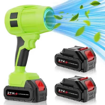 SeptSun Cordless Leaf Blower Violent TurboFan,BrushlessPure Copper Motor Jet Fan With Battery,CordlessTurbo Super Power Air D...