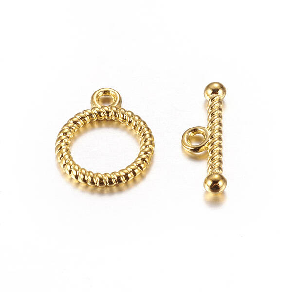Tibetan Style Alloy Toggle Clasps
