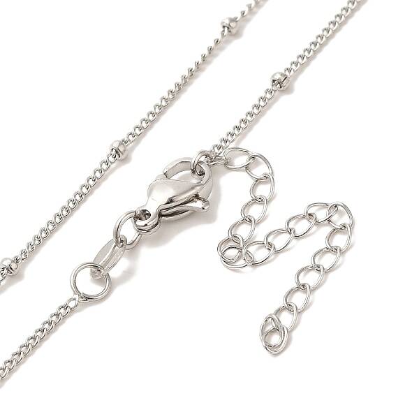 Brass Satellite Chain Necklaces