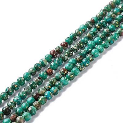 Assembled Natural Imperial Jasper & Synthetic Opal Beads Strands