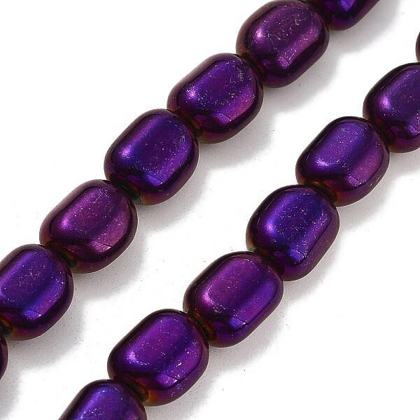 Synthetic Non-magnetic Hematite Beads Strands