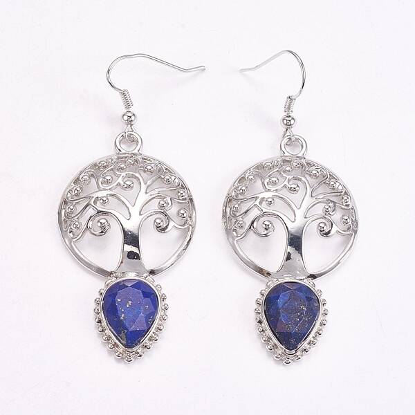 Brass Dangle Earrings