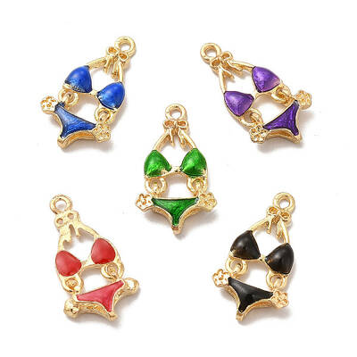 Alloy Enamel Pandants