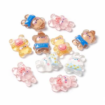 Transparent Resin Cabochons